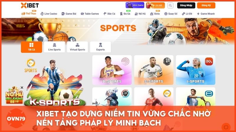 Xibet.com chính thức ra mắt với đầy đủ chứng chỉ quốc tế, khẳng định vị thế của một nhà cái mới uy tín ngay từ những ngày đầu