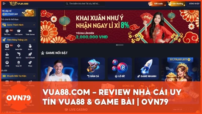 vua88 nha cai game bai uy tin 2025 - Vua88 – Đánh Giá Chi Tiết Nhà Cái Game Bài Uy Tín Nhất 2025